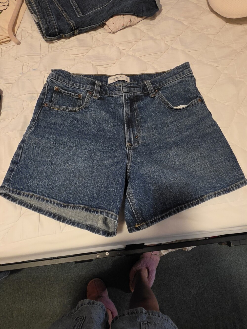 Abercrombie & Fitch The Dad Short High Rise